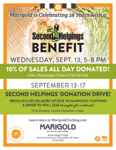 Marigold Rice Drive: September 13-17, 2017