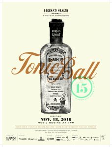 Well Done Marketing earns American Advertising Award for Tonic Ball 15 poster