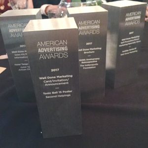 Well Done Marketing earns American Advertising Award for Tonic Ball 15 poster