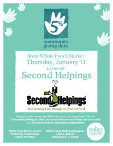 January 11, 2018: Whole Foods Market Community Giving Day