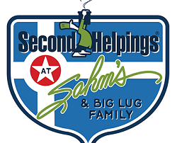 Second Helpings Sahm's Logo